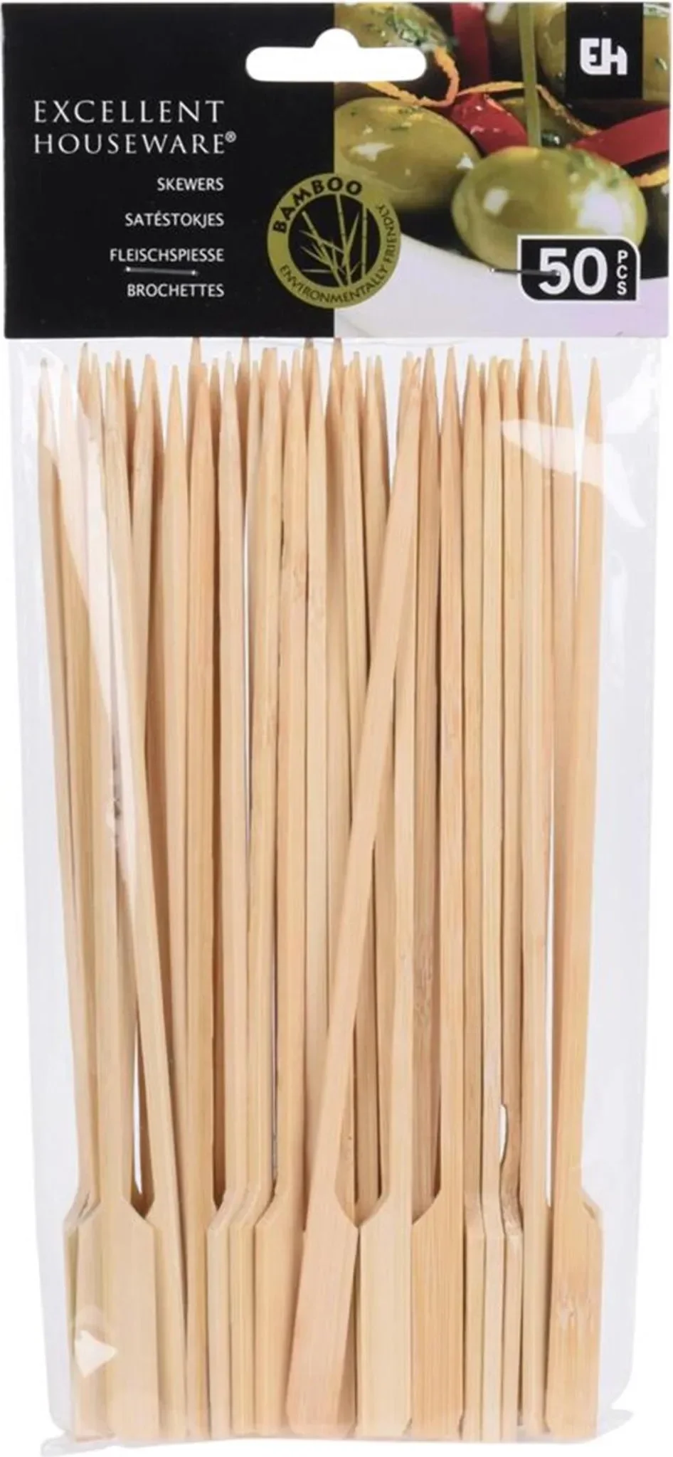 Excellent Houseware – Zahnstocher aus Bambus 20 cm